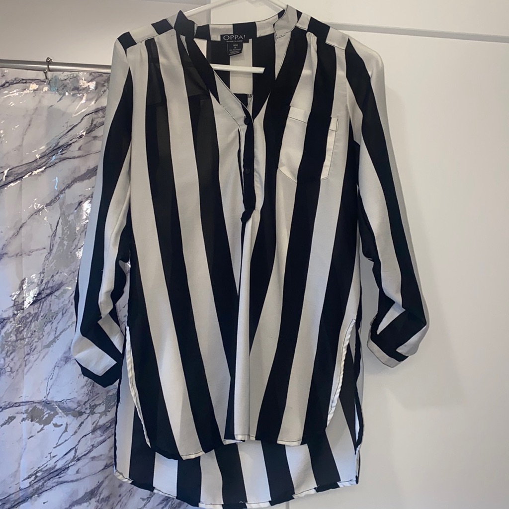 Oops Stripped Shirt